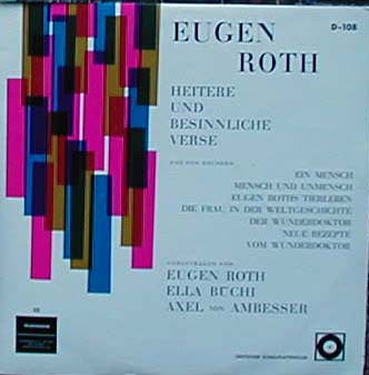 Albumcover Eugen Roth - Heitere und besinnliche Verse