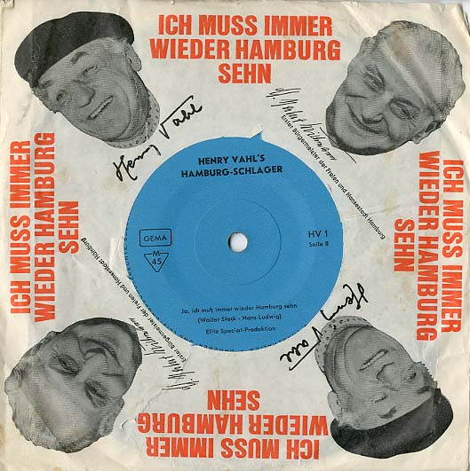 Albumcover Henry Vahl - Hamburg-Schlager