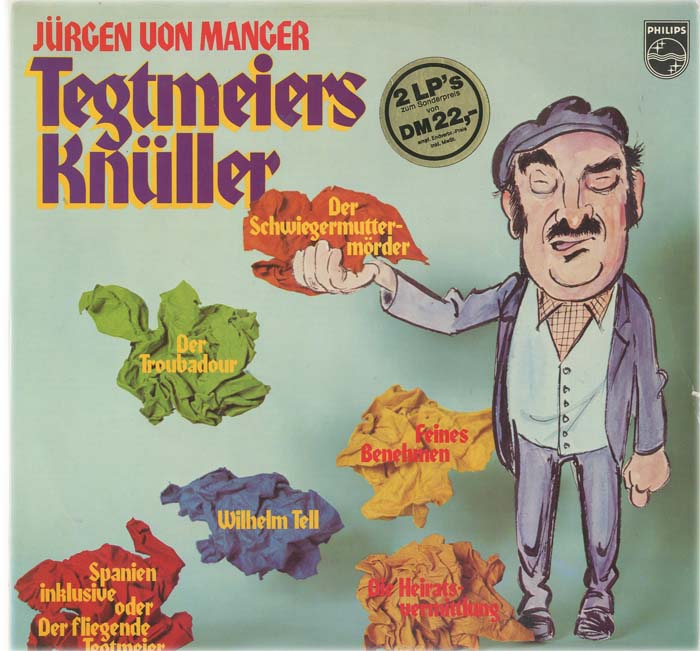 Albumcover Jürgen von Manger - Tegtmeiers Knüller (DLP)