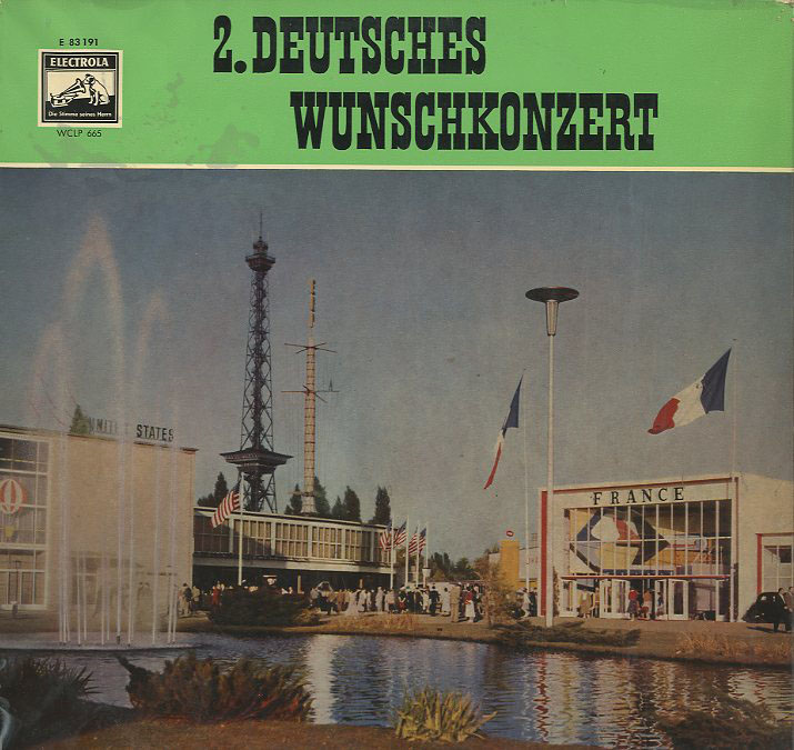 Albumcover Electrola  - EMI Sampler - 2. Deutsches Wunschkonzert