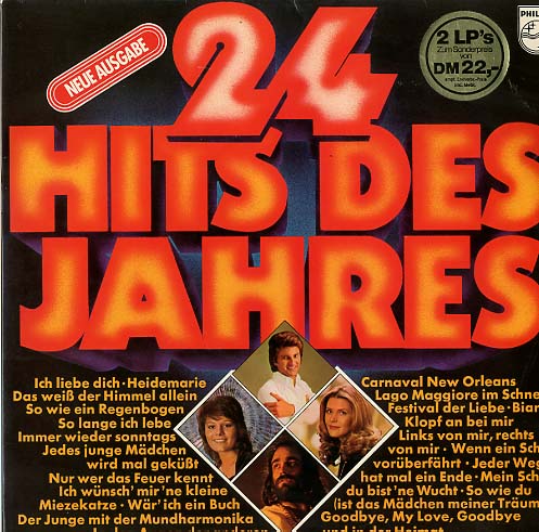 Albumcover Philips Sampler - 24 Hits des Jahres (1974)(DLP)