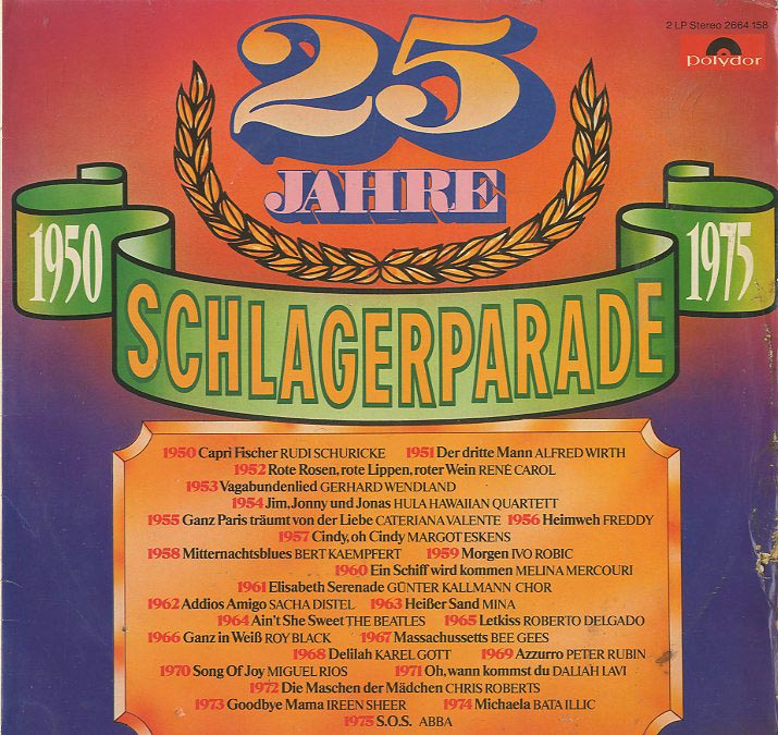 Albumcover Polydor Sampler - 25 Jahre Schlagerparade (DLP)