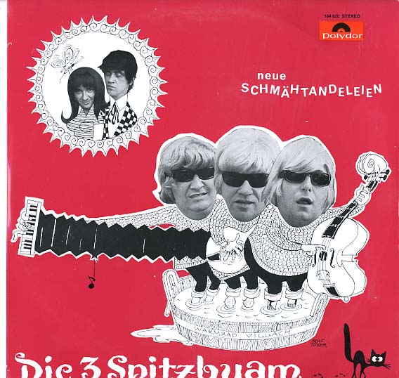 Albumcover Die 3 Spitzbuam - Neue Schmähtandeleiein 
