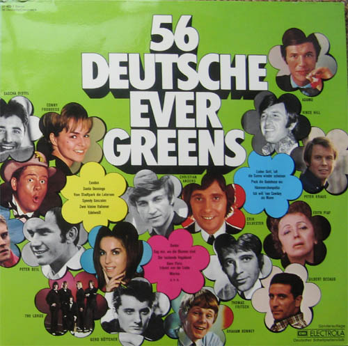 Albumcover Columbia / EMI Sampler - 56 deutsche Evergreens (Doppel-LP)