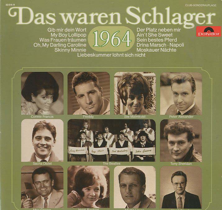 Albumcover Das waren Schlager (Polydor) - Das waren Schlager 1964