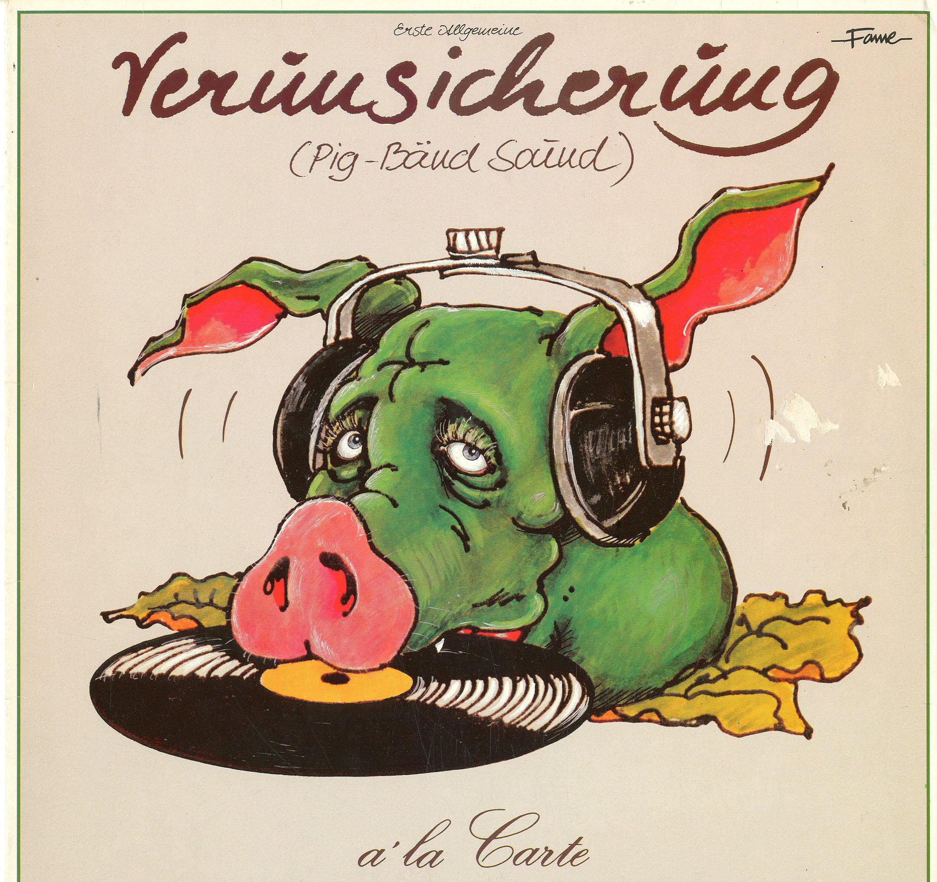 Albumcover Erste Allgemeine Verunsicherung (EAV) - A la Carte