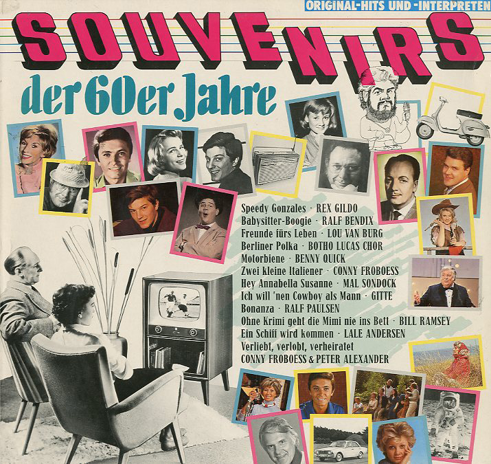 Albumcover Electrola  - EMI Sampler - Souvenirs der 60er Jahre