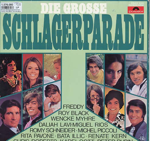 Albumcover Polydor Schlager-Revue / Schlager Parade - Die grosse Schlagerparade