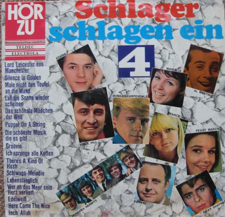 Albumcover Hör Zu Sampler - Schlager schlagen ein 4
