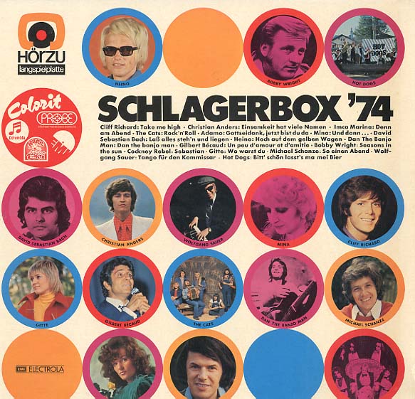 Albumcover Hör Zu Sampler - Schlagerbox 74