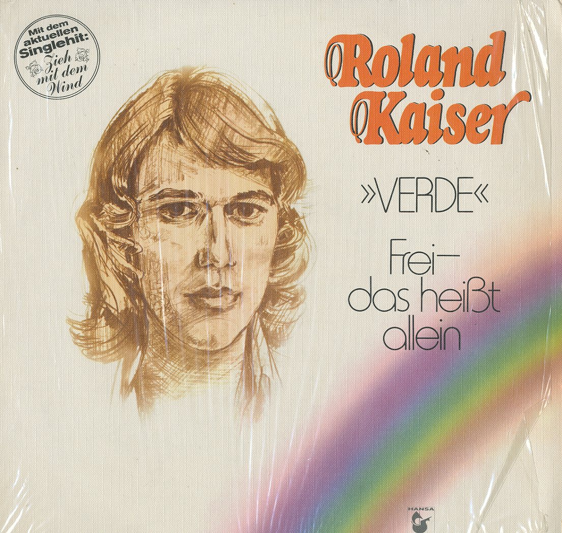 Albumcover Roland Kaiser - >Verde< Frei - das heißt allein