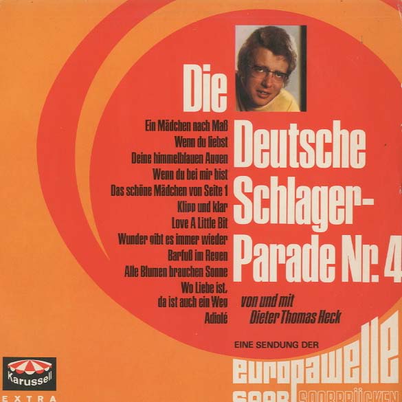 Albumcover Europawelle Saar - Die Deutsche Schlager-Parade Nr. 4 
