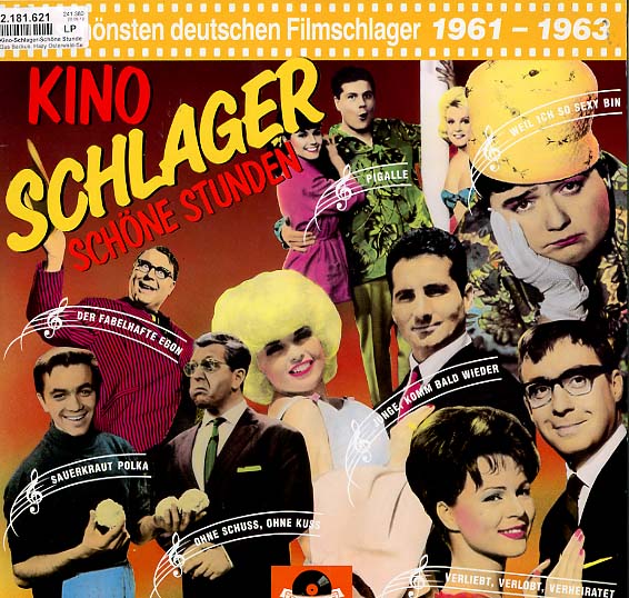 Albumcover Tonfilm Melodien - Kino Schlager - Die schönsten deutschen Filmschlager 1961 - 1963