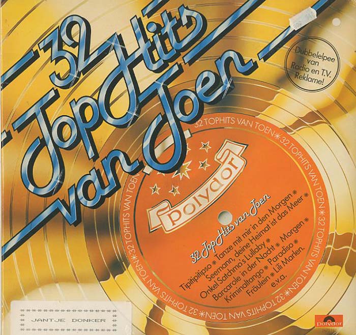 Albumcover Polydor Sampler - 32 Top Hits van Joen (DLP)