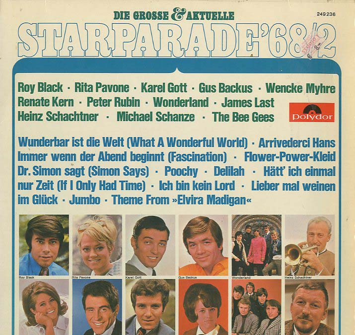 Albumcover Polydor Starparade / Star-Revue - Die große und aktuelle Starparade 1968/2