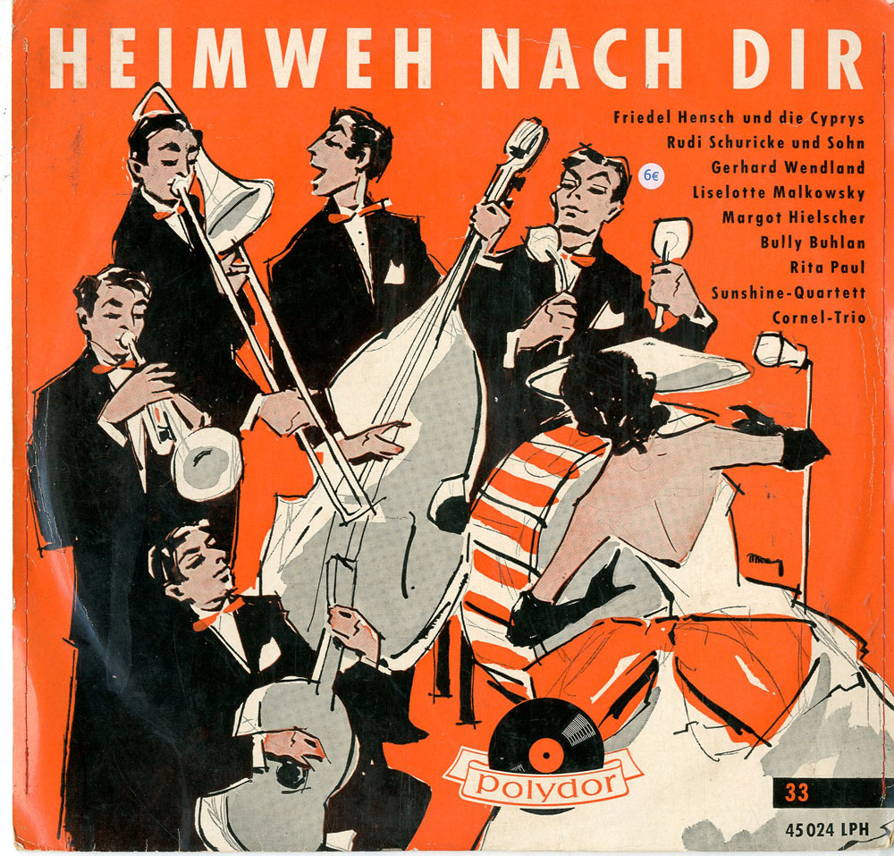 Albumcover Polydor Sampler - Heimweh nach dir (25 cm)