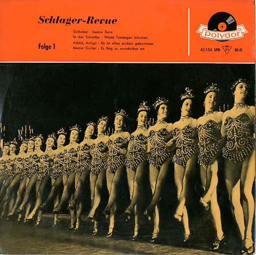 Albumcover Polydor Schlager-Revue / Schlager Parade - Schlager-Revue Folge 1