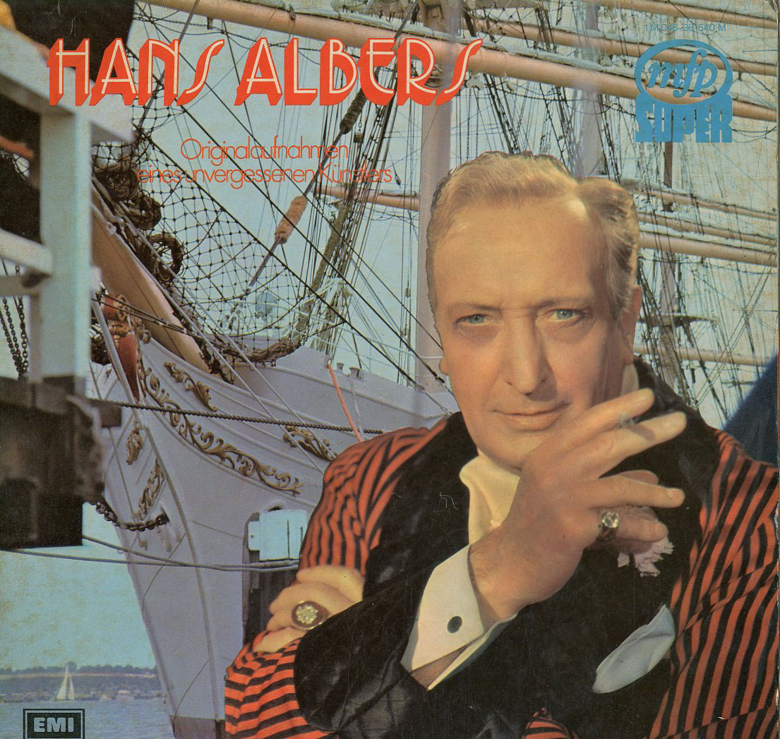 Albumcover Hans Albers - Hans Albers - Originalaufnahmen eines  unvergessenen Künstlers