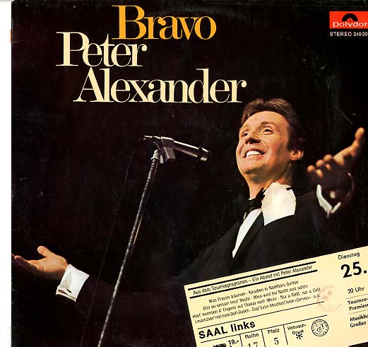 Albumcover Peter Alexander - Bravo