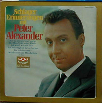 Albumcover Peter Alexander - Schlager-Erinnerungen