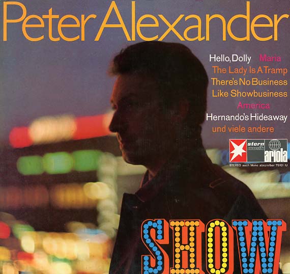 Albumcover Peter Alexander - Peter Alexander Show