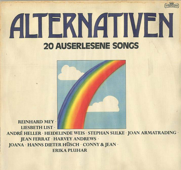 Albumcover Liedermacher - Alternativen - 20 auserlesene Songs