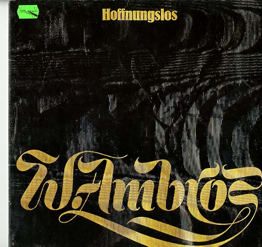 Albumcover Wolfgang Ambros - Hoffnungslos
