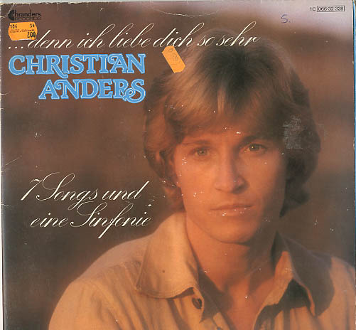 Albumcover Christian Anders - Denn ich liebe dich so sehr