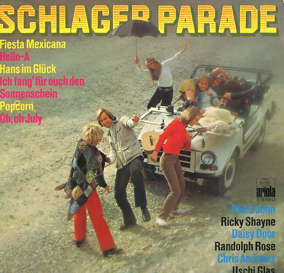 Albumcover Ariola Sampler - Schlagerparade