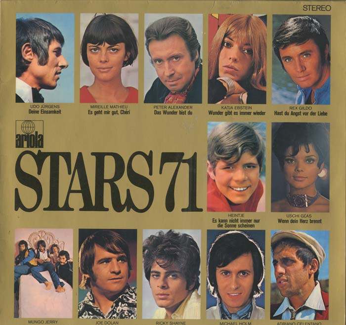 Albumcover Ariola Sampler - Stars 71