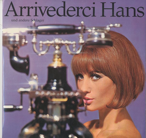 Albumcover ex libris Sampler - Arrivederci Hans