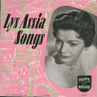 Albumcover Lys Assia - Songs (25cm)