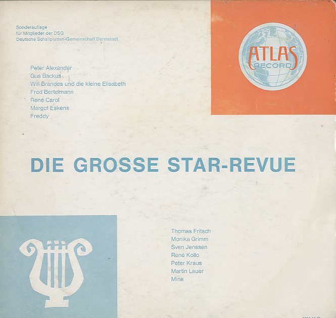 Albumcover Polydor Starparade / Star-Revue - Die große Star-Revue (ATLAS Record)