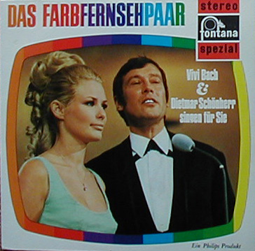 Albumcover Vivi Bach und Dietmar Schönherr - Das Farbfernsehpaar