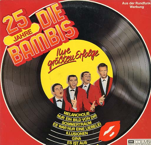 Albumcover Die Bambis - 25 Jahre Die Bambis - Ihre größten Erfolge