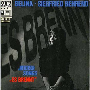 Albumcover Belina und Siegfried Behrend - Jiddish Songs - Es brennt