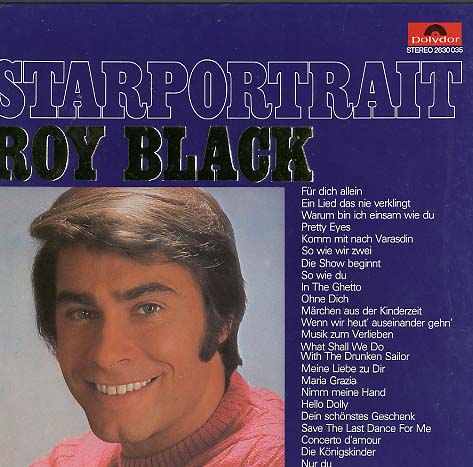 Albumcover Roy Black - Starportrait - Kassette mit 2 LPs 