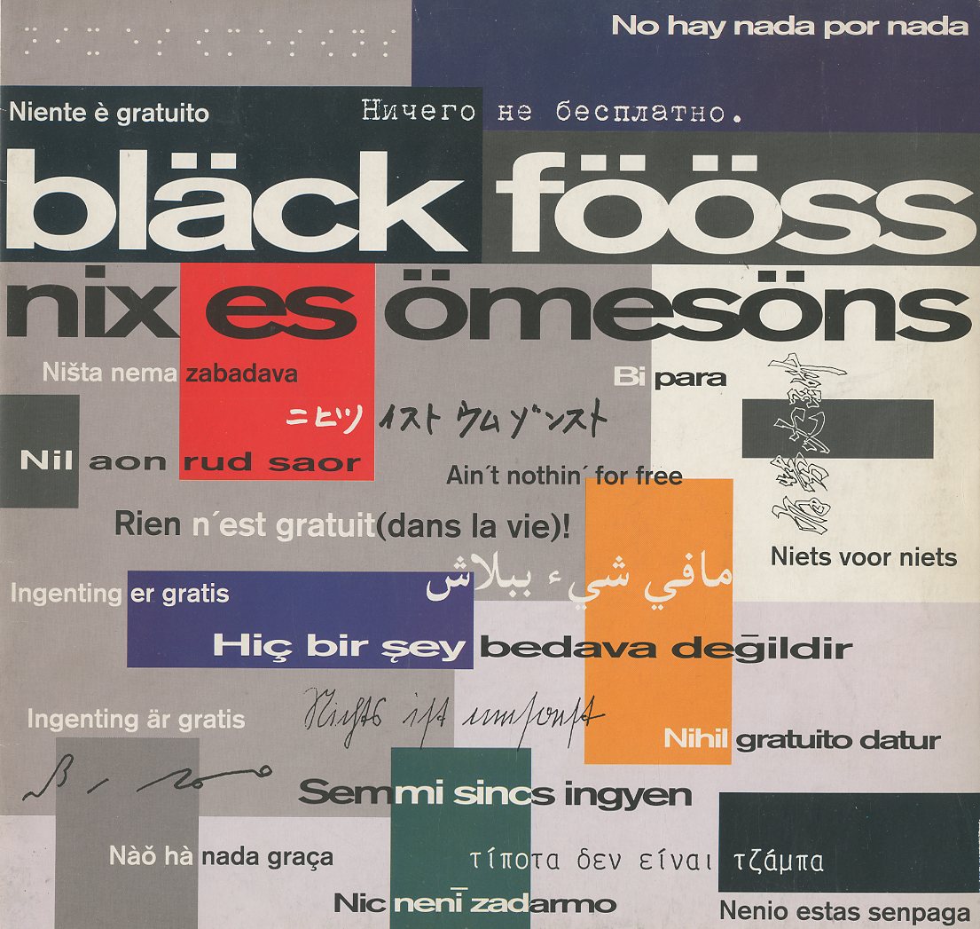 Albumcover Bläck Fööss - Nix es ömesöns