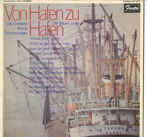 Albumcover Die Blauen Jungs (Montecarlos) - Von Hafen zu Hafen