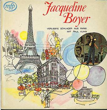 Albumcover Jacqueline Boyer - Verliebte Schlager aus Paris