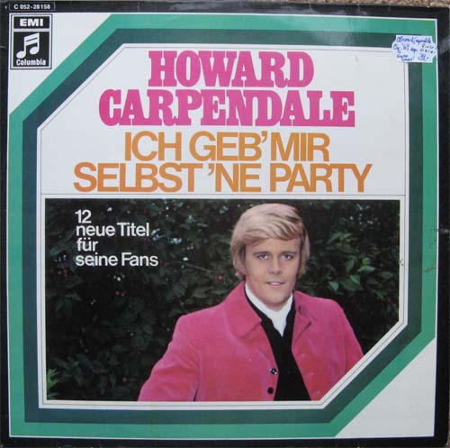 Albumcover Howard Carpendale - Ich geb mir selbst ne Parrty - 12 neue Titel für seine Fans