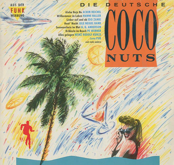 Albumcover Deutsche Sampler 70er und 80er Jahre - Coconuts I - Die deutschen Hits