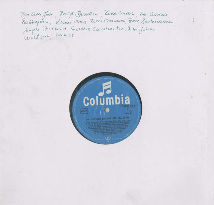 Albumcover Columbia / EMI Sampler - Die großen Erfolge der 50er Jahre