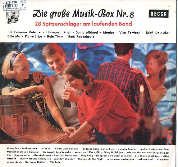 Albumcover Decca Sampler - Die große Music-Box Nr. 8