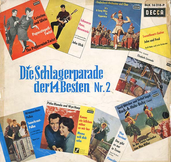 Albumcover Decca Sampler - Die Schlagerparade der 14 Besten Nr. 2