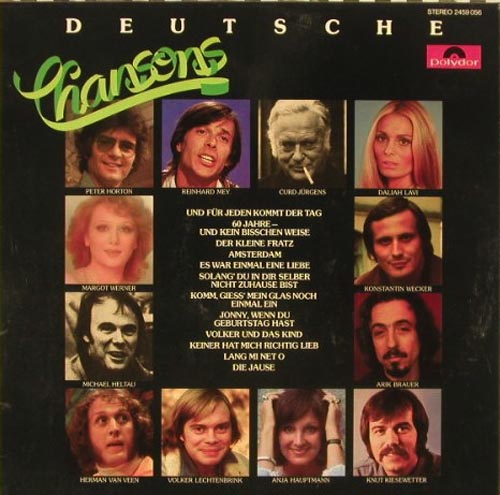 Albumcover Deutsche Chansons - Deutsche Chansons