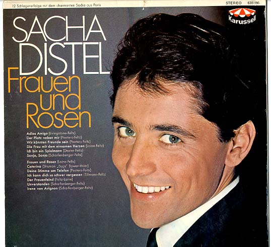 Albumcover Sacha Distel - Frauen und Rosen