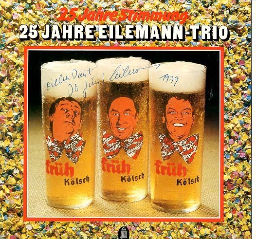 Albumcover Werbeplatten - 25 Jahre Stimmung - 25 Jahre Eilemann Trio (Compil)