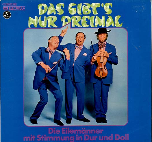 Albumcover Das Eilemann Trio - Das gibt s nur dreimal