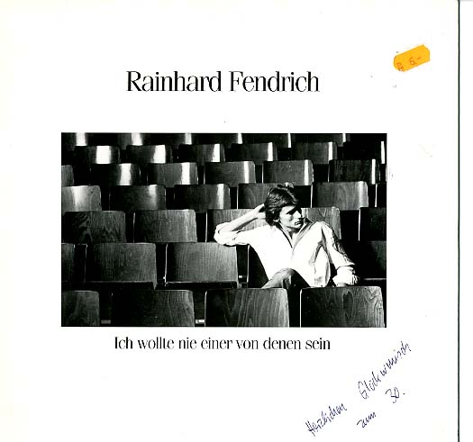 Albumcover Rainhard Fendrich - Ich wollte nie einer von denen sein